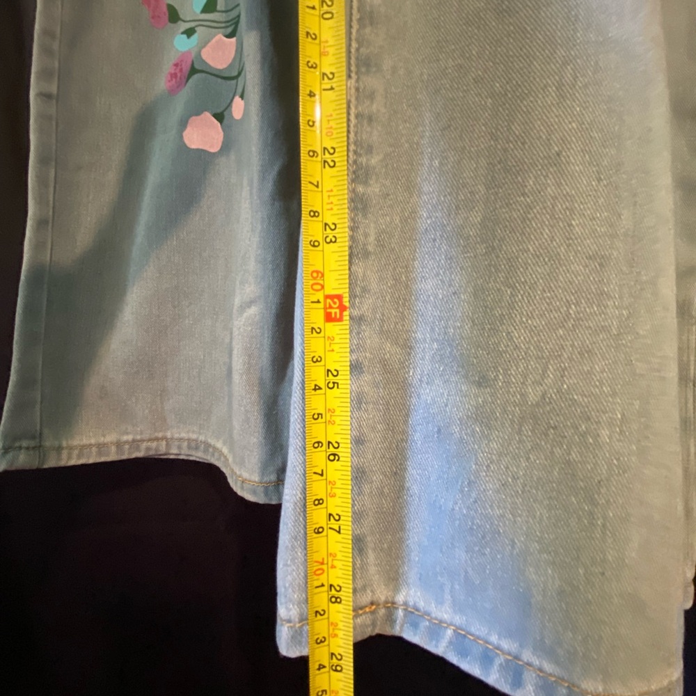 MISSLOOK Light Blue Denim Jeans Size 5X - Picture 7 of 8